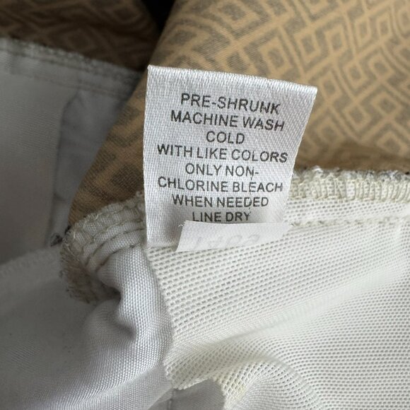 Lulu B Cropped Pull On Pants Womens Size 16 Geometric Print Stretch PT-2447 - Picture 11 of 11